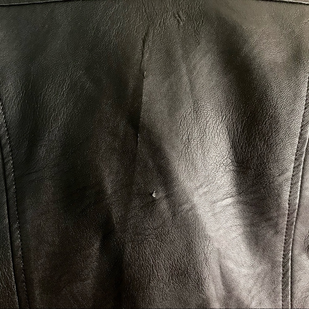 Fashion Nova · Studded Grommet Motorcycle Biker Jacket - Guinness Moto Jacket - Picture 12 of 13